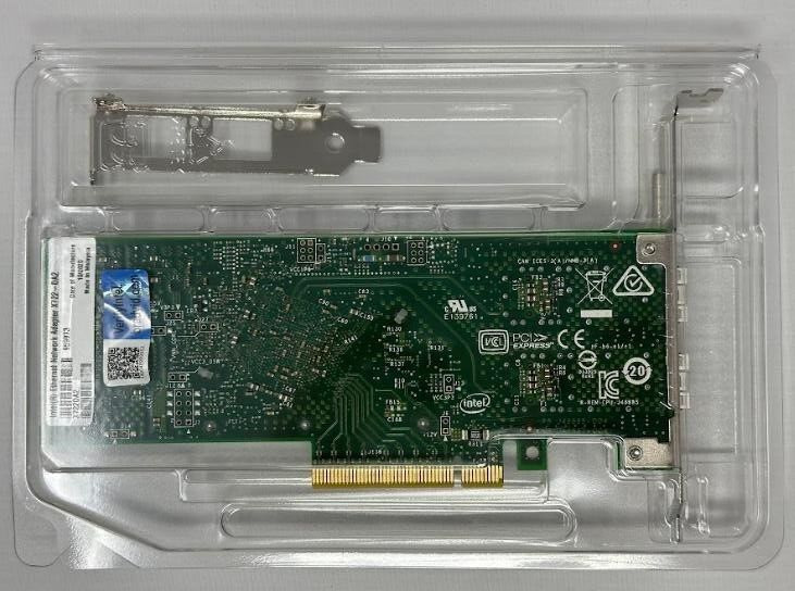X722-DA2 Intel X722DA2 10Gigabit PCIe 3.0x8 2-Port Optical Fiber Ethernet Card