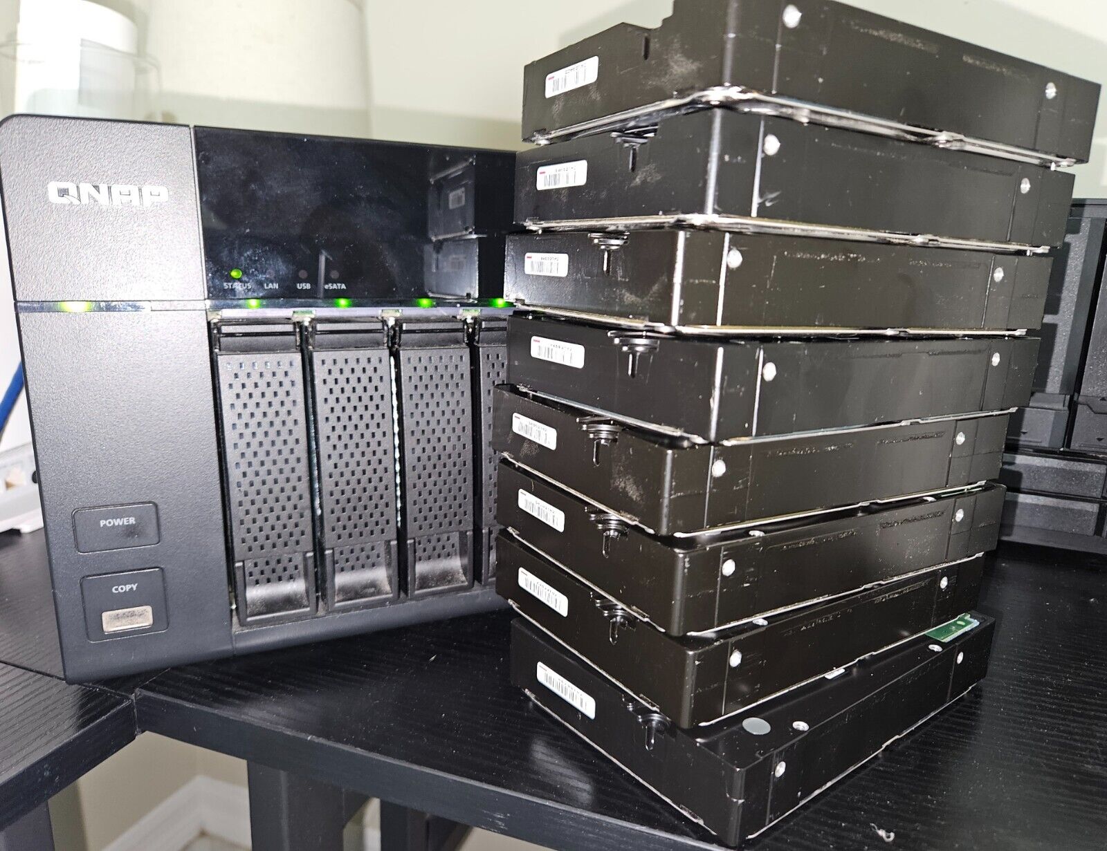 QNAP TS-859 NAS Server with 8x6TB=48TB total
