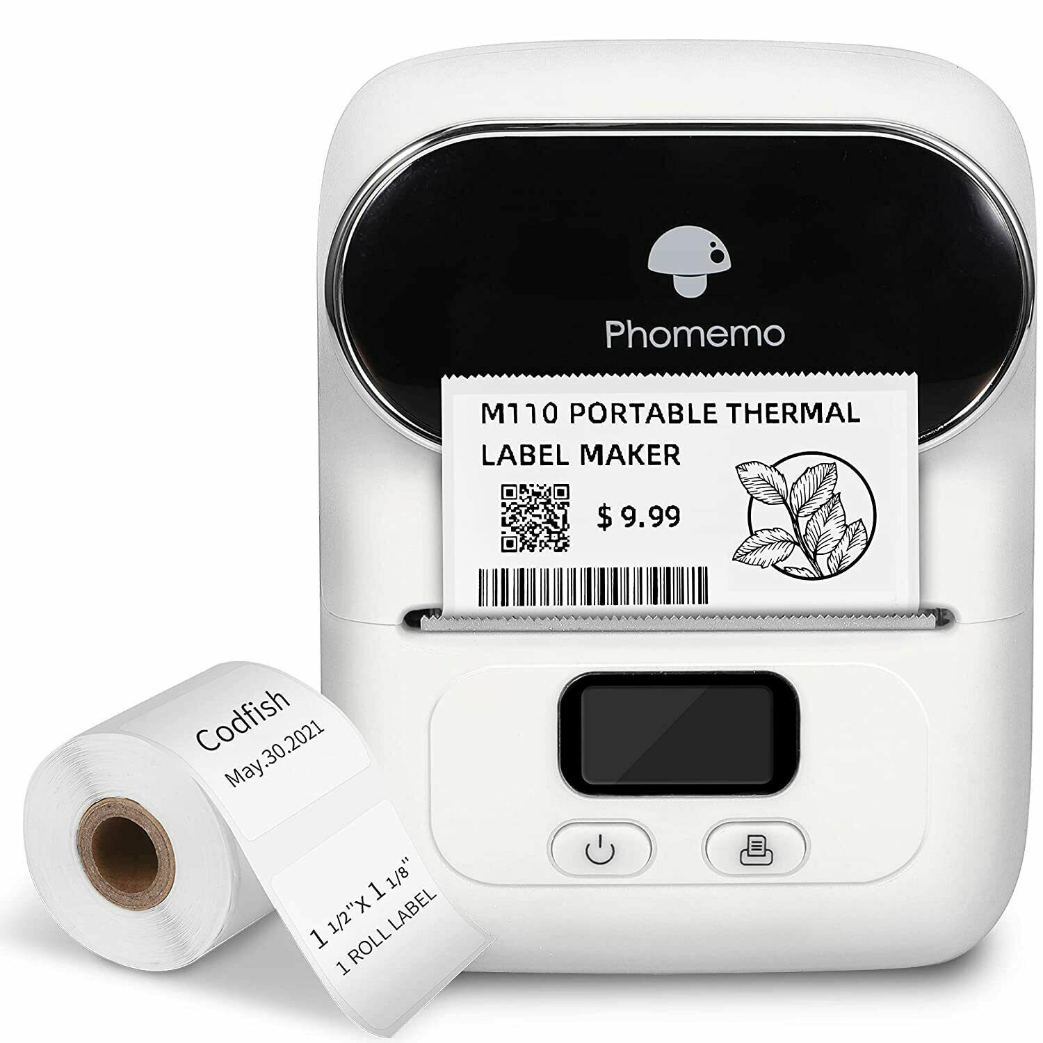 Phomemo Label Makers Barcode Label Printer Bluetooth Portable Thermal Print LOT