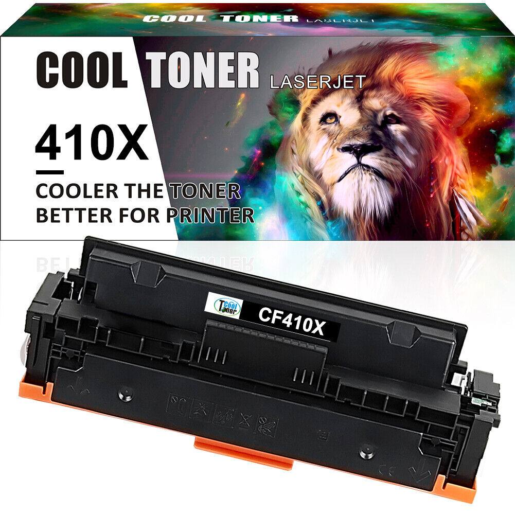 Compatible with HP 410X Toner CF410X Color LaserJet Pro M452dw M452dn MFP M477fd