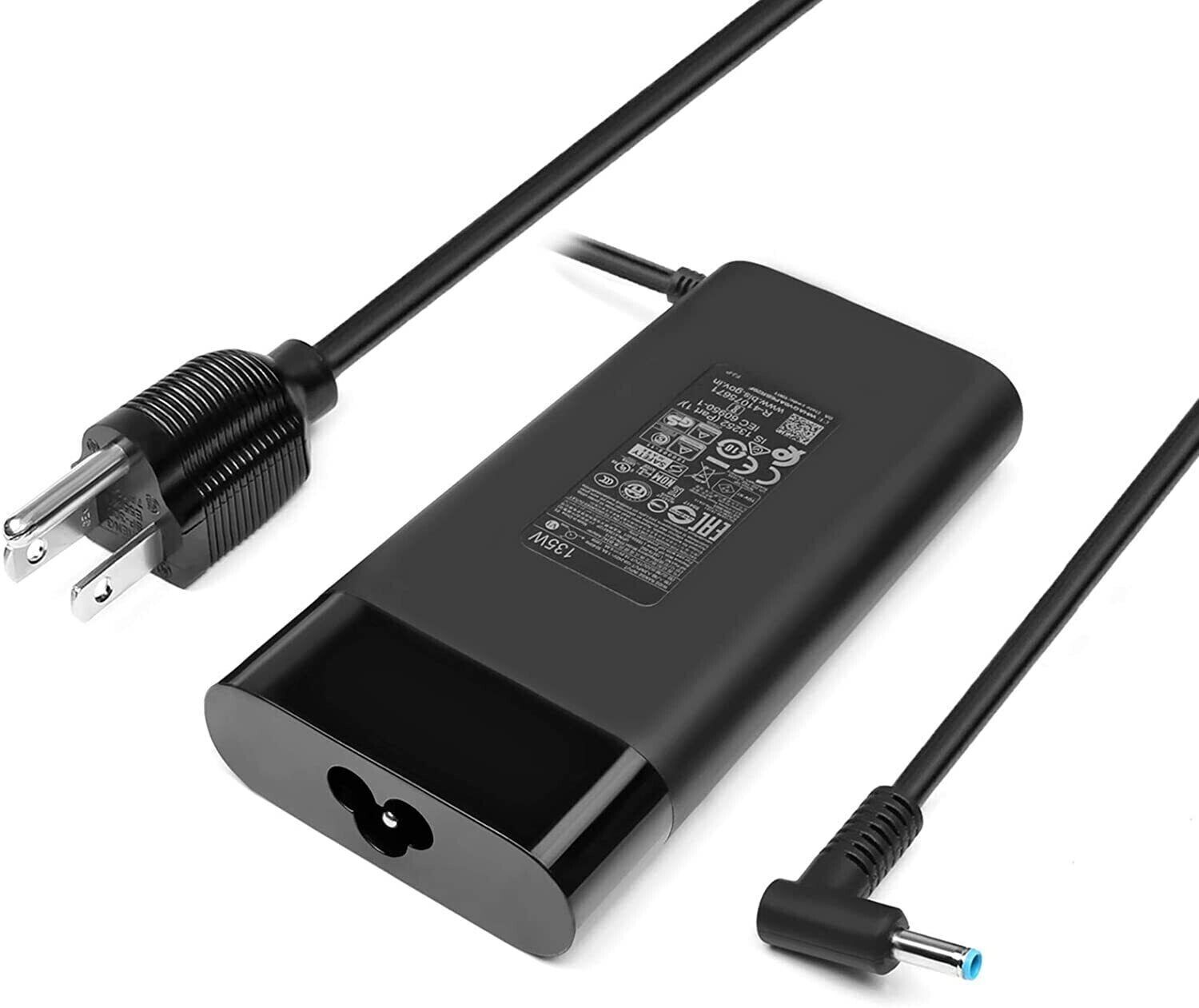 135W Charger for HP Spectre x360 Adapter Pavilion Gaming 15 17 15 ec0013dx
