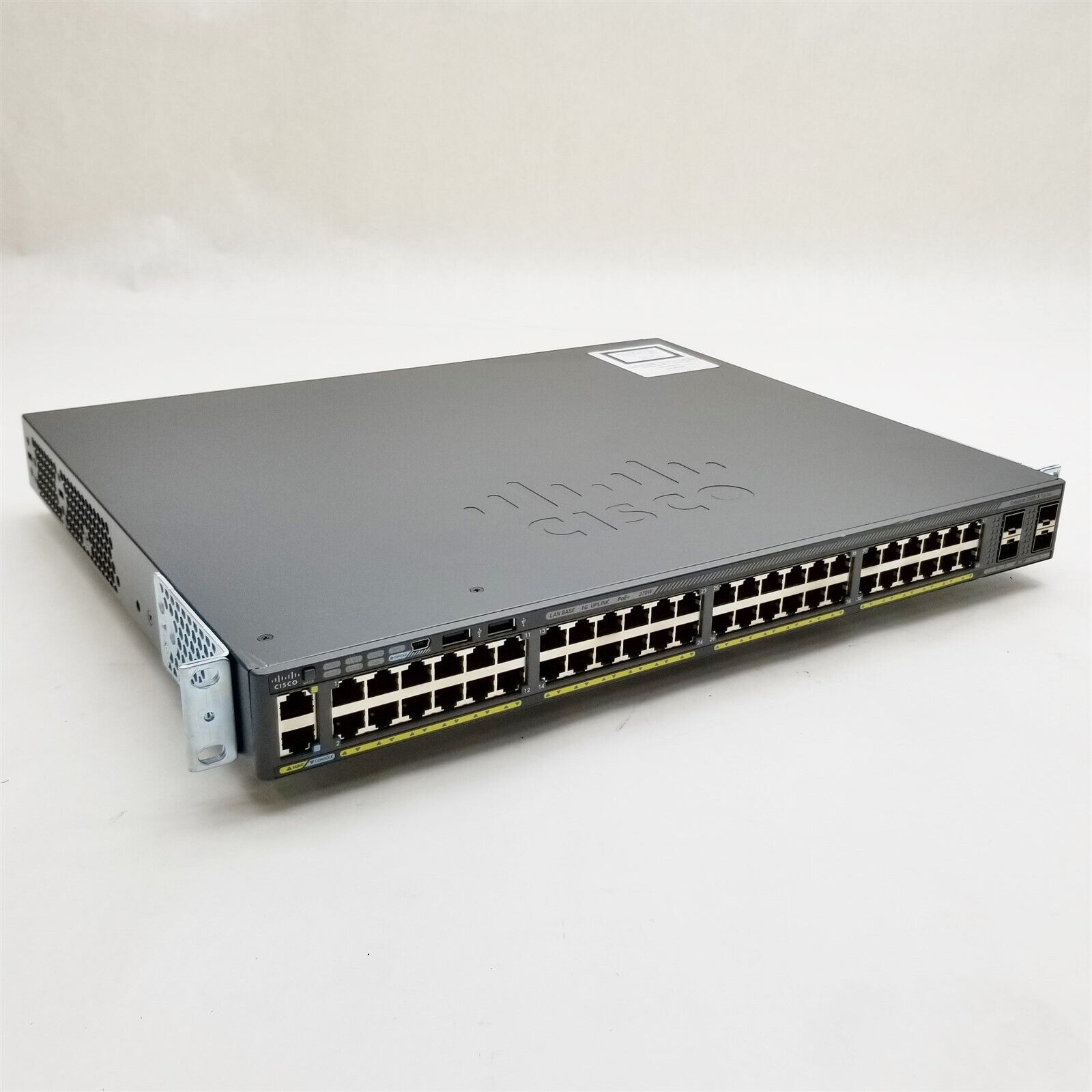 Cisco Catalyst 2960-X WS-C2960X-48LPS-L V01 Gigabit PoE 48-Port Network Switch