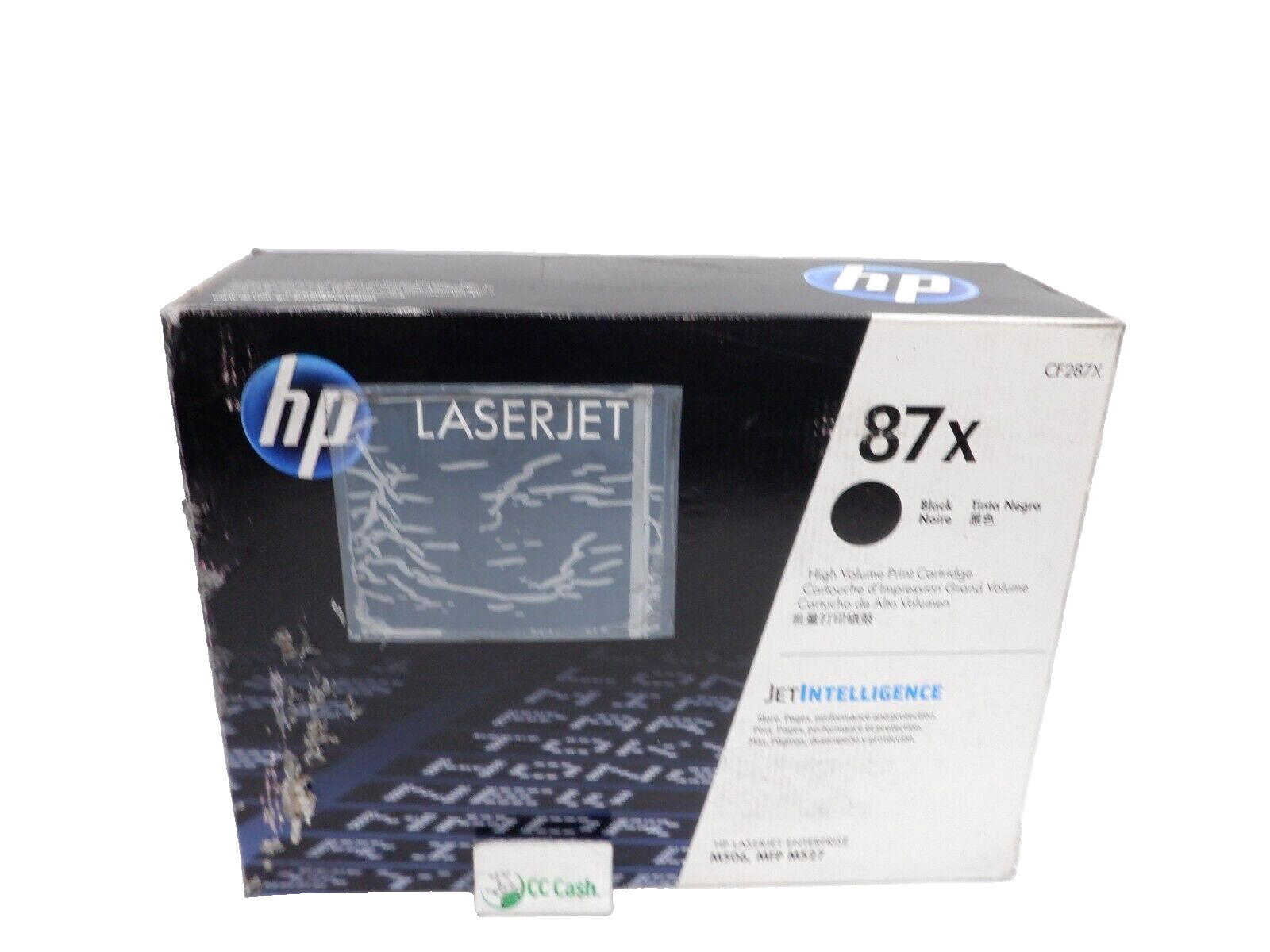 Genuine HP 87X Black CF287X High Volume Print Cartridge  D