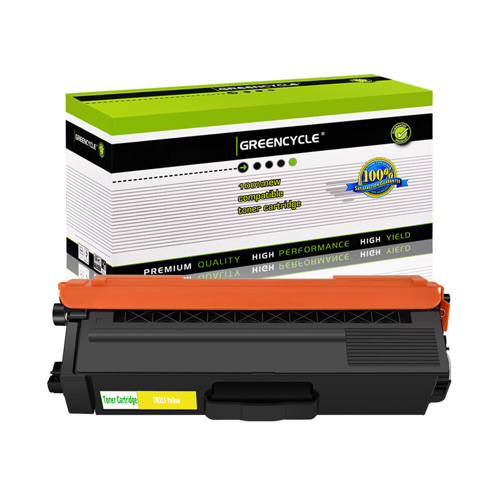 TN315 Yellow Toner Fits for Brother HL-4150CDN MFC-9560CDW MFC-9970CDW 9960 9970