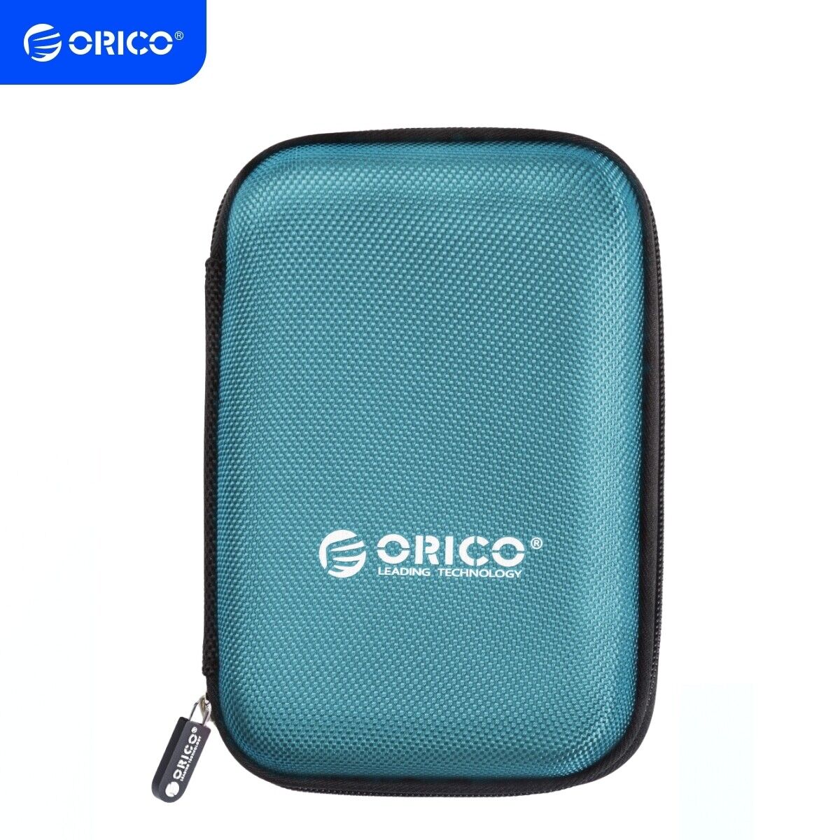 ORICO Hard Drive Case 2.5 in External Drive Storage Carrying Bag Waterproof Blue