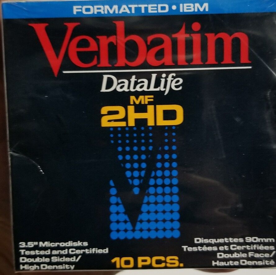 Verbatim DataLife MF 2HD 10 Pieces - BIN32