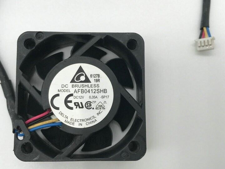 Delta 4015 AFB0412SHB DC12V 0.35A 40mm PMW 4CM cooling fan 4pin