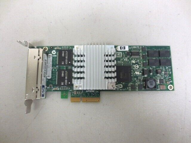 HP NC364T PCIe Quad Port Gigabit Server Network Card 436431-001 Low Profile