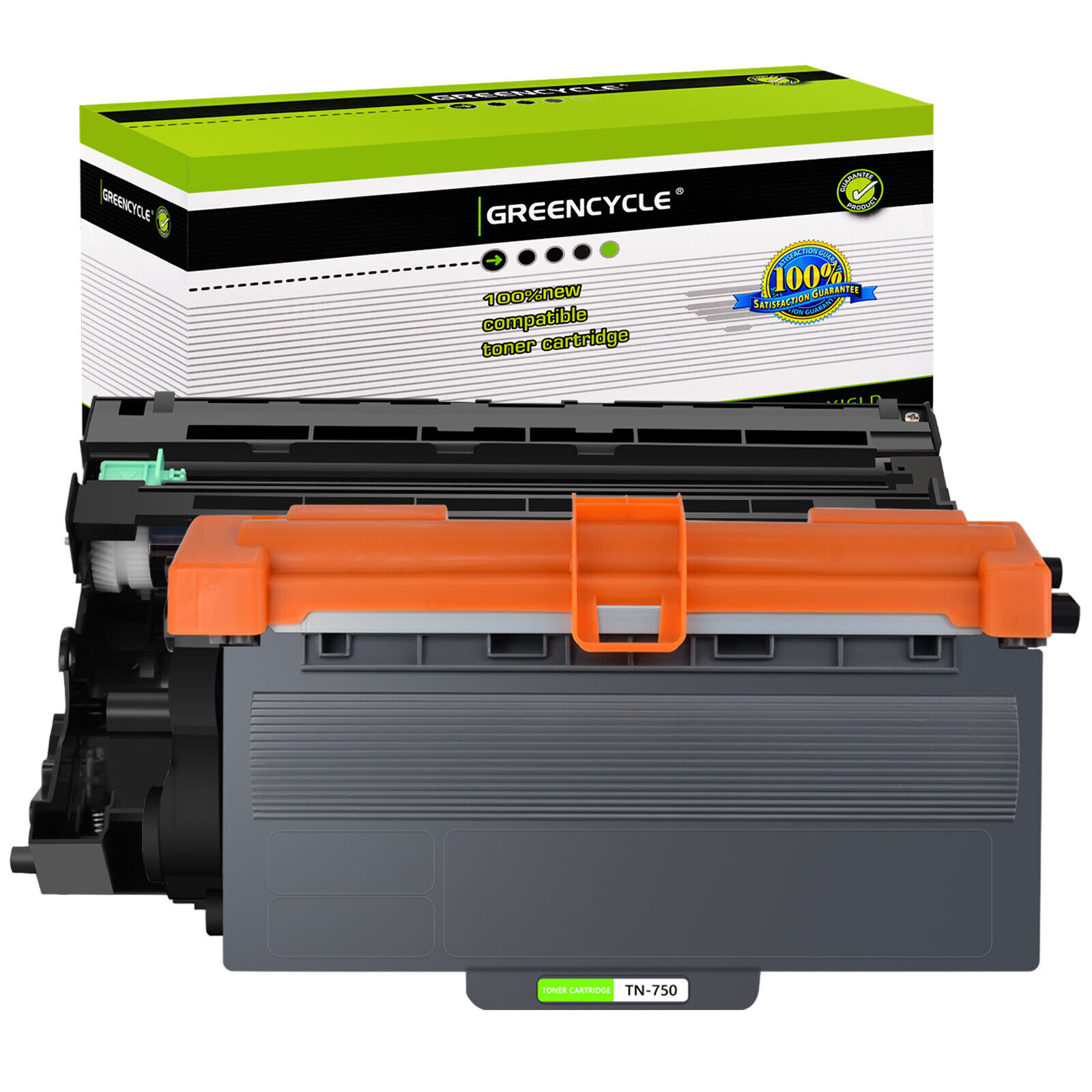 1PK TN750 720 Toner & 1PK DR720 Drum Compatible for Brother DCP-8150DN HL-5450DN