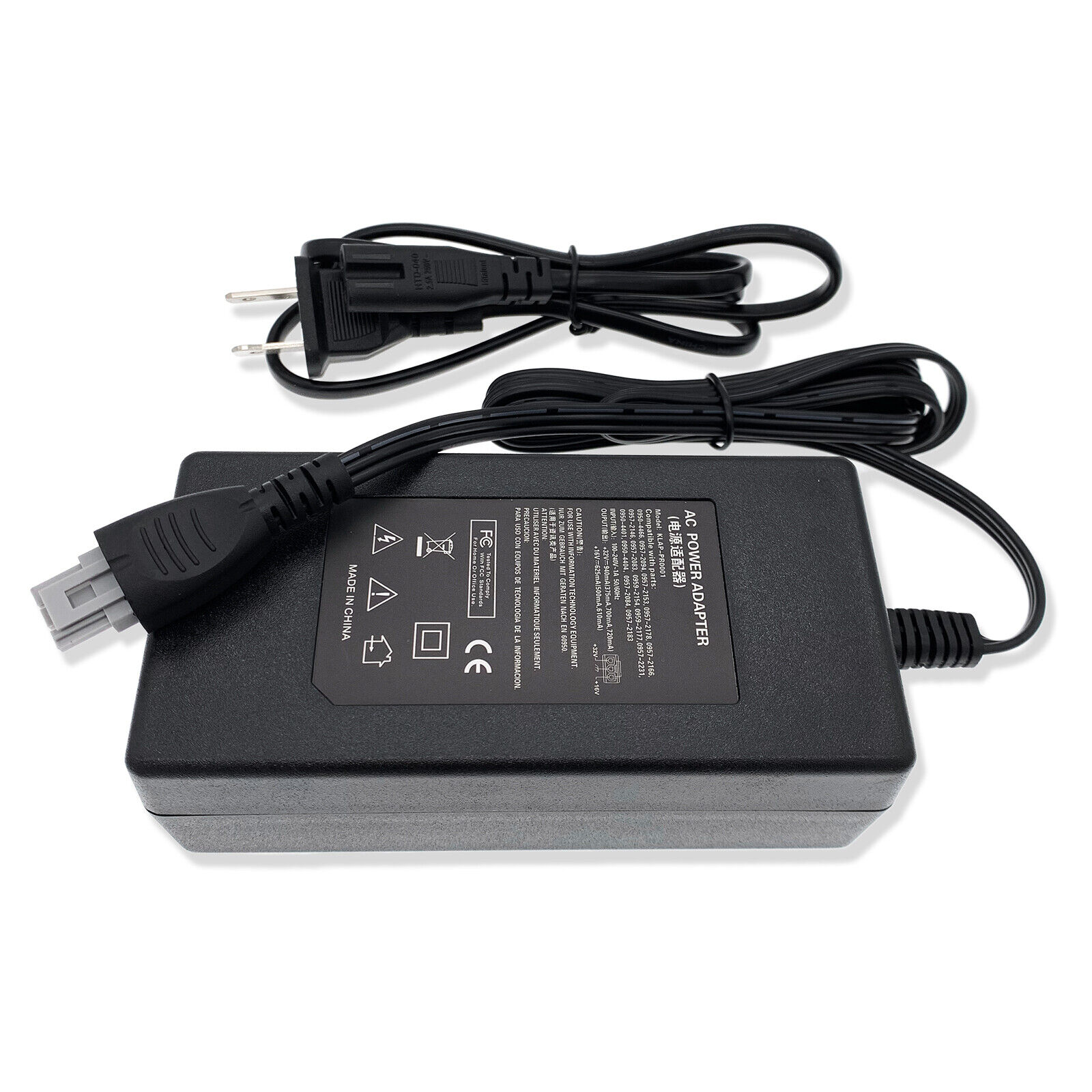 AC Adapter Charger For HP Photosmart C3140 C4180 0957-2094 PSC 1350 1510 1610