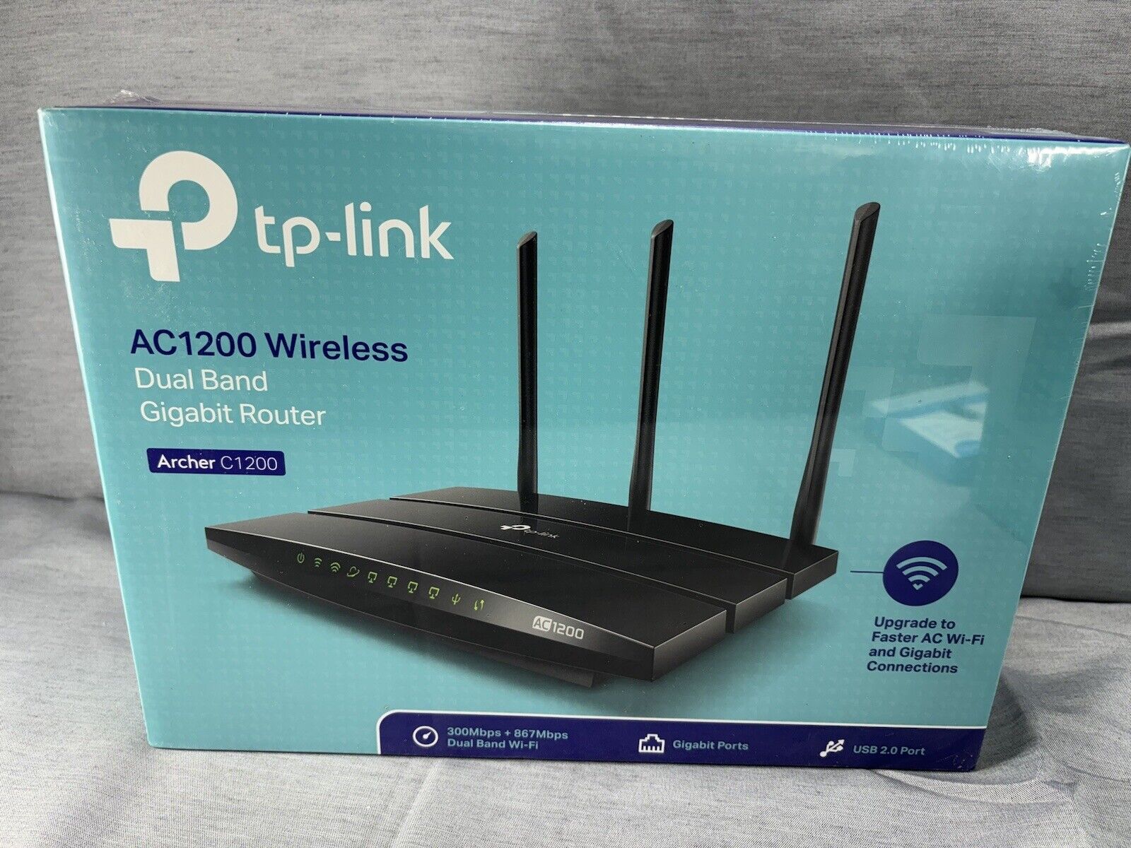 New TP-LINK AC 1200 Wireless Dual Band Gigabit Router Archer C1200