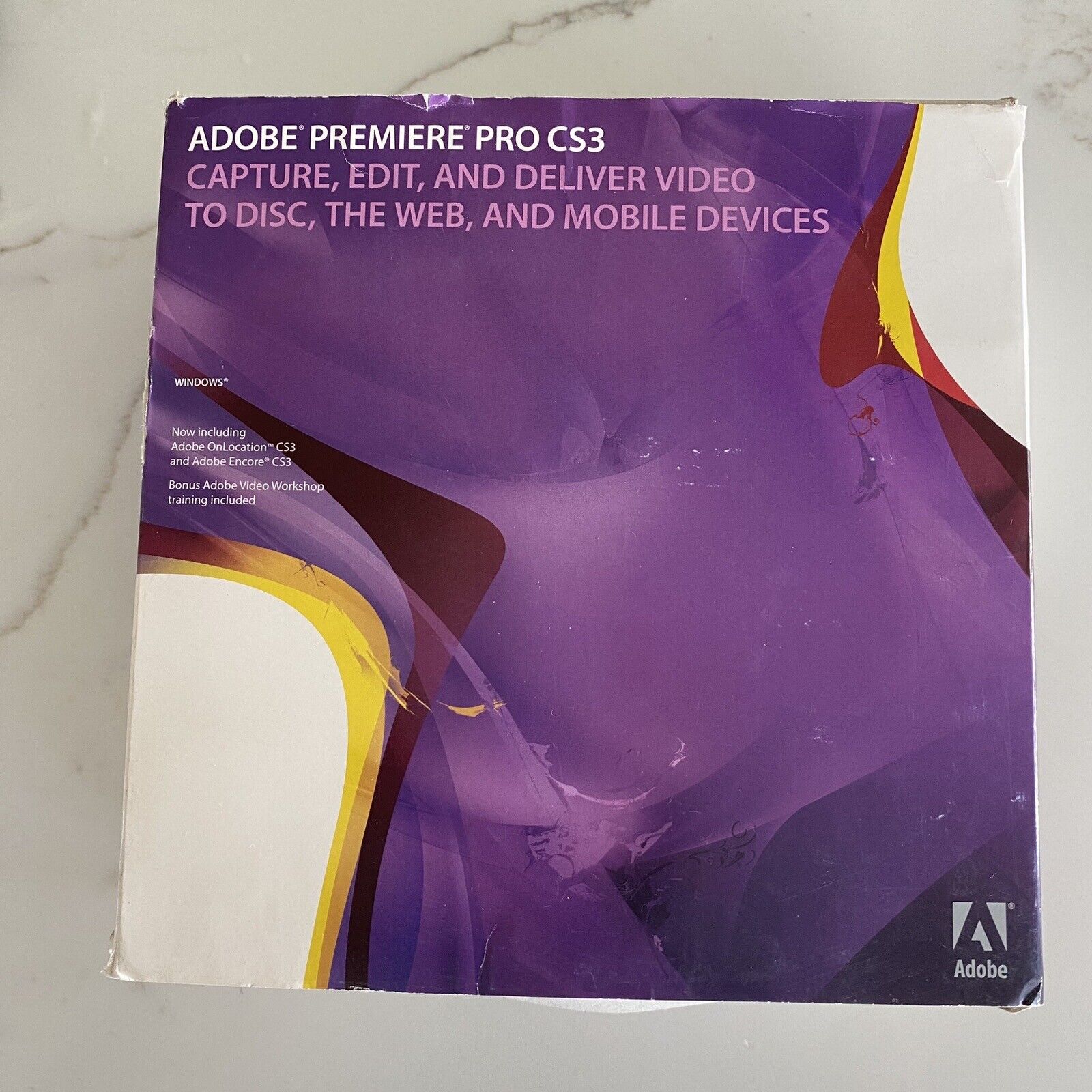 Adobe Premiere Pro CS3 Retail for Windows with Serial Number (WIN 8 or Earlier)