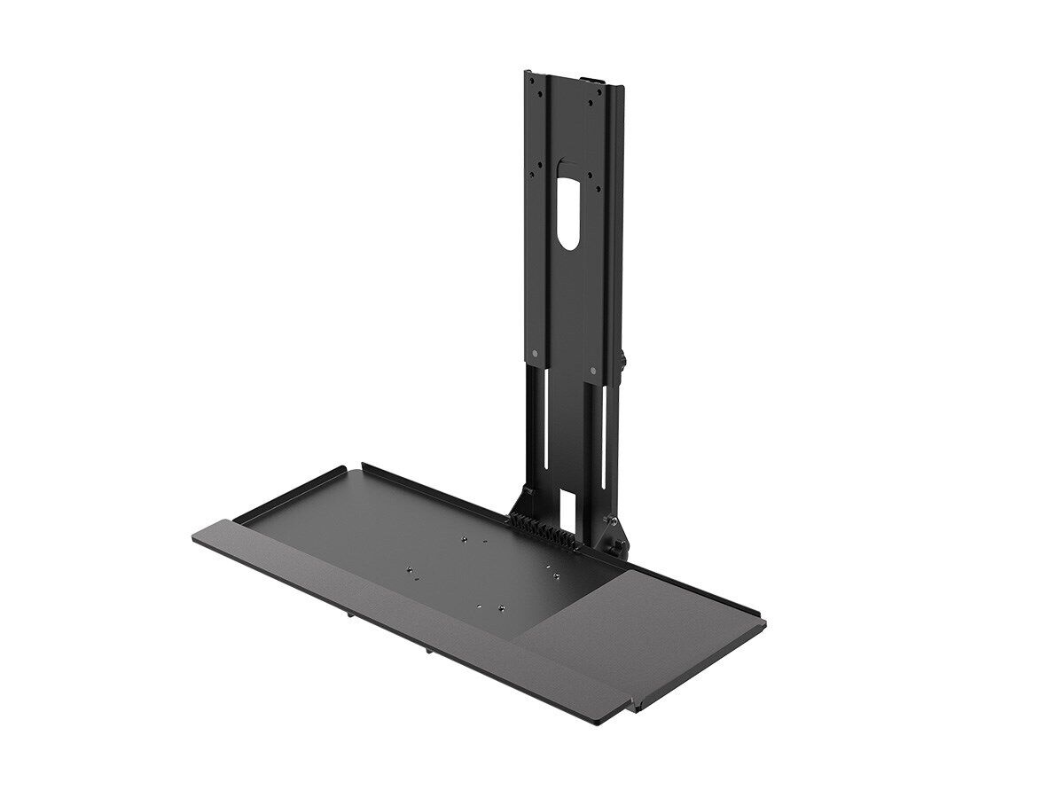 Monoprice Workstation Wall Mount For Keyboard and Monitor With 55 lbs Max Weight