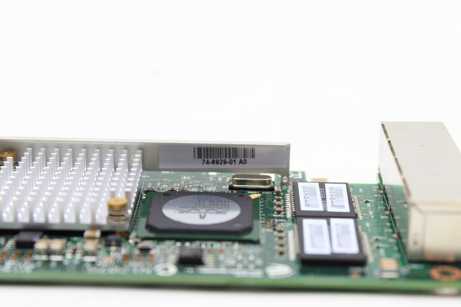 cisco 74-6929-01 A06 BROADCOM PCI-E 4 Port GBit NETWORK CARD UCS SERVER