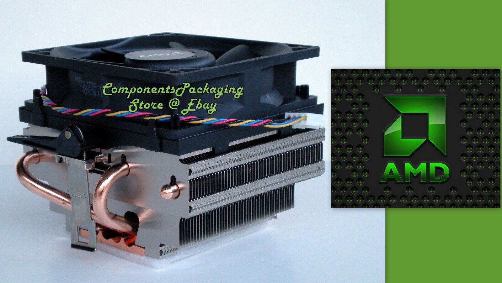AMD Athlon X4 880K CPU Cooler Heatsink Fan with Near Silent Technology - No CPU