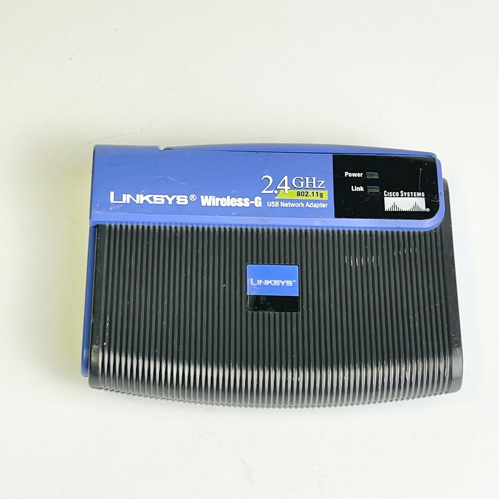 Linksys-Cisco WUSB54G Ver.4 Black & Blue Wireless-G 2.4 GHz USB Network Adapter