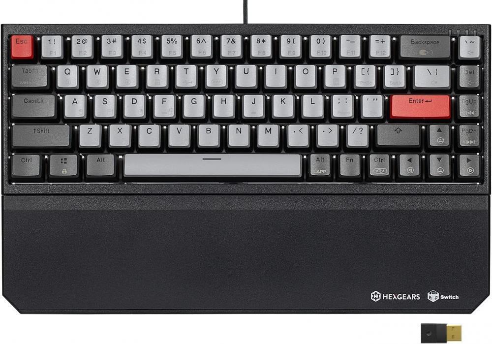 HEXGEARS X1 Pro Three-mode Mechanical Keyboard Dark Knight - New Open Box