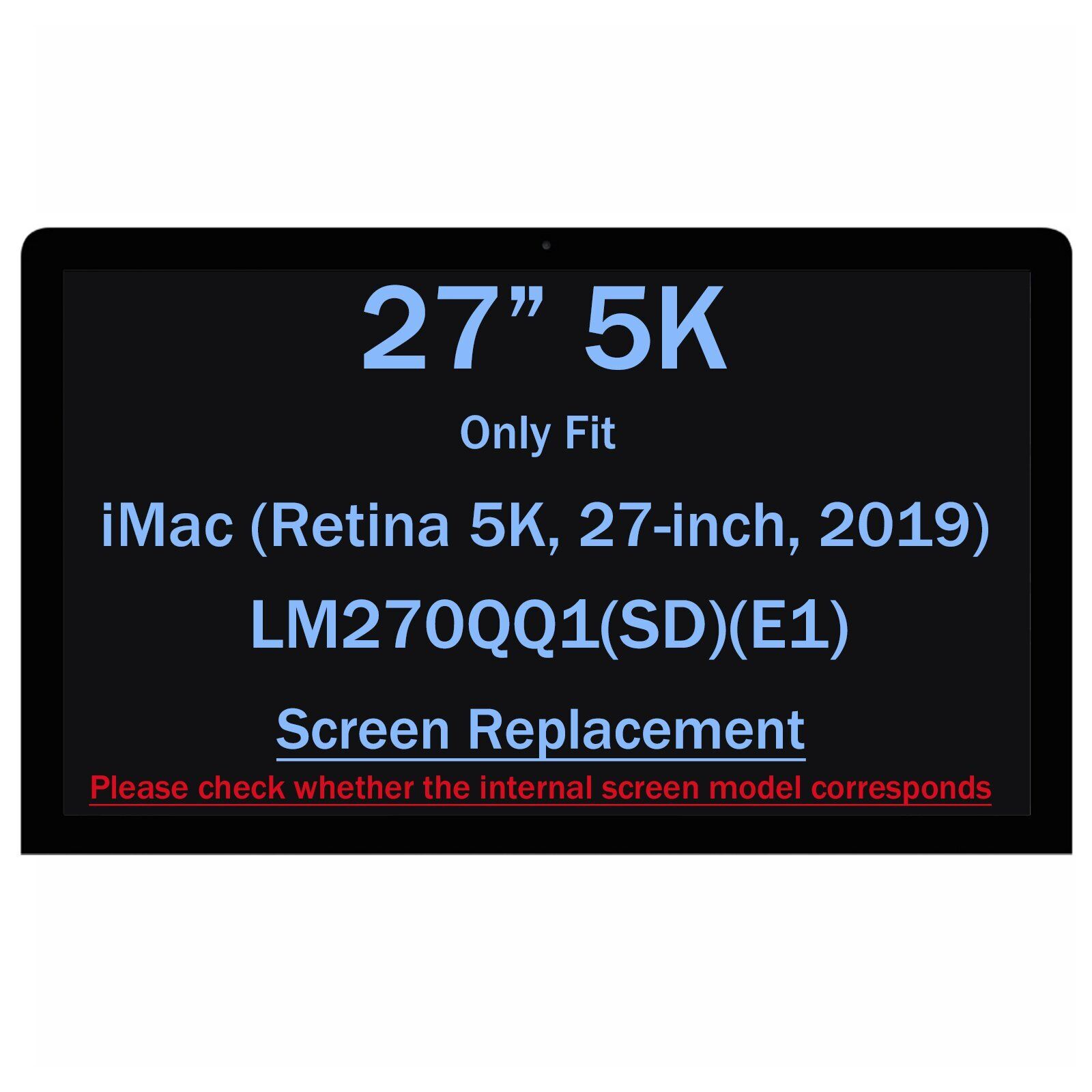 LM270QQ1-SDE1 for iMac A2115 EMC 3194  2019 27