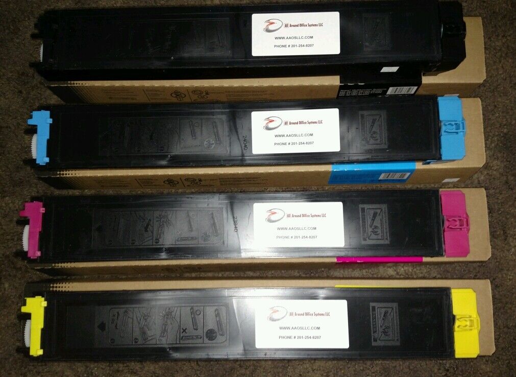 4x Toner Cartridge Set for Sharp MX-2310U MX-2616N MX-3111U MX-3616N KCMY MX23NT