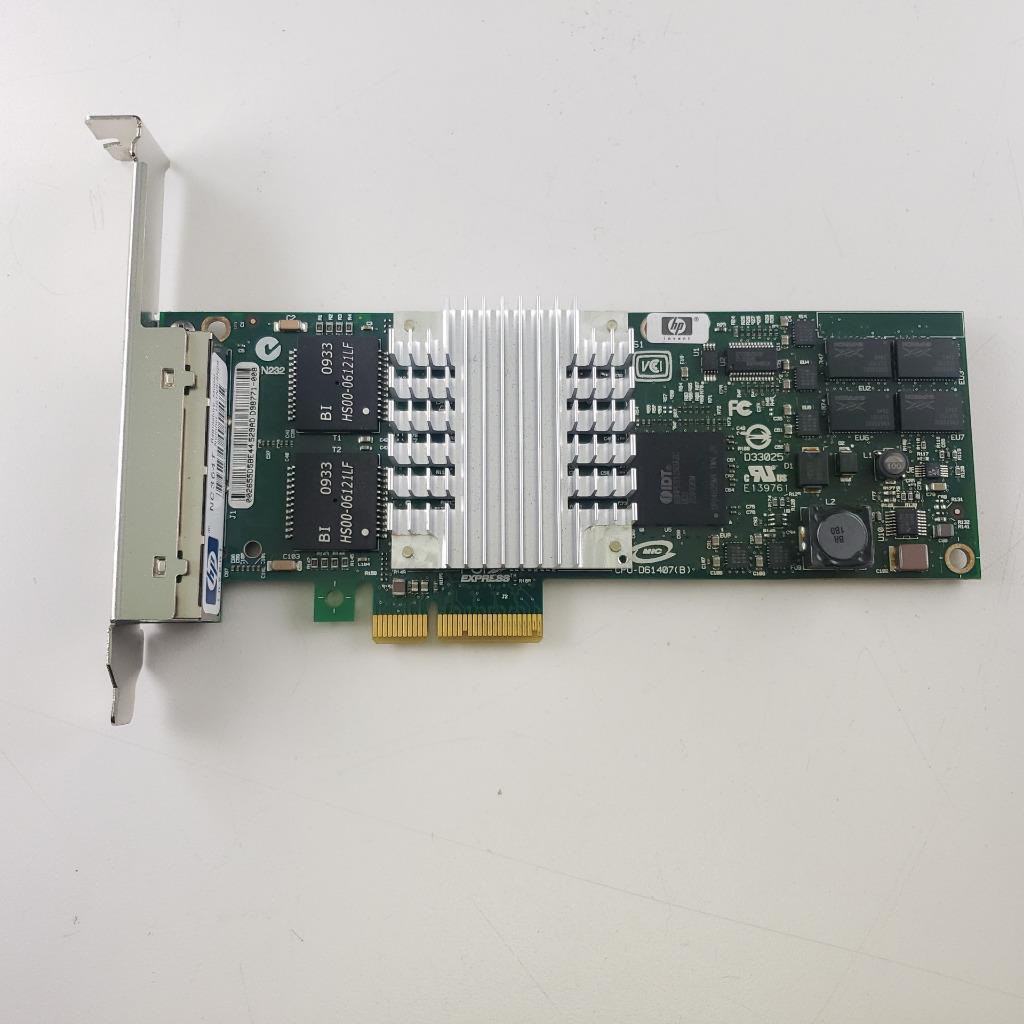 HP NC364T Gigabit Quad Port PCIe Ethernet Adapter 436431-001 435506-003