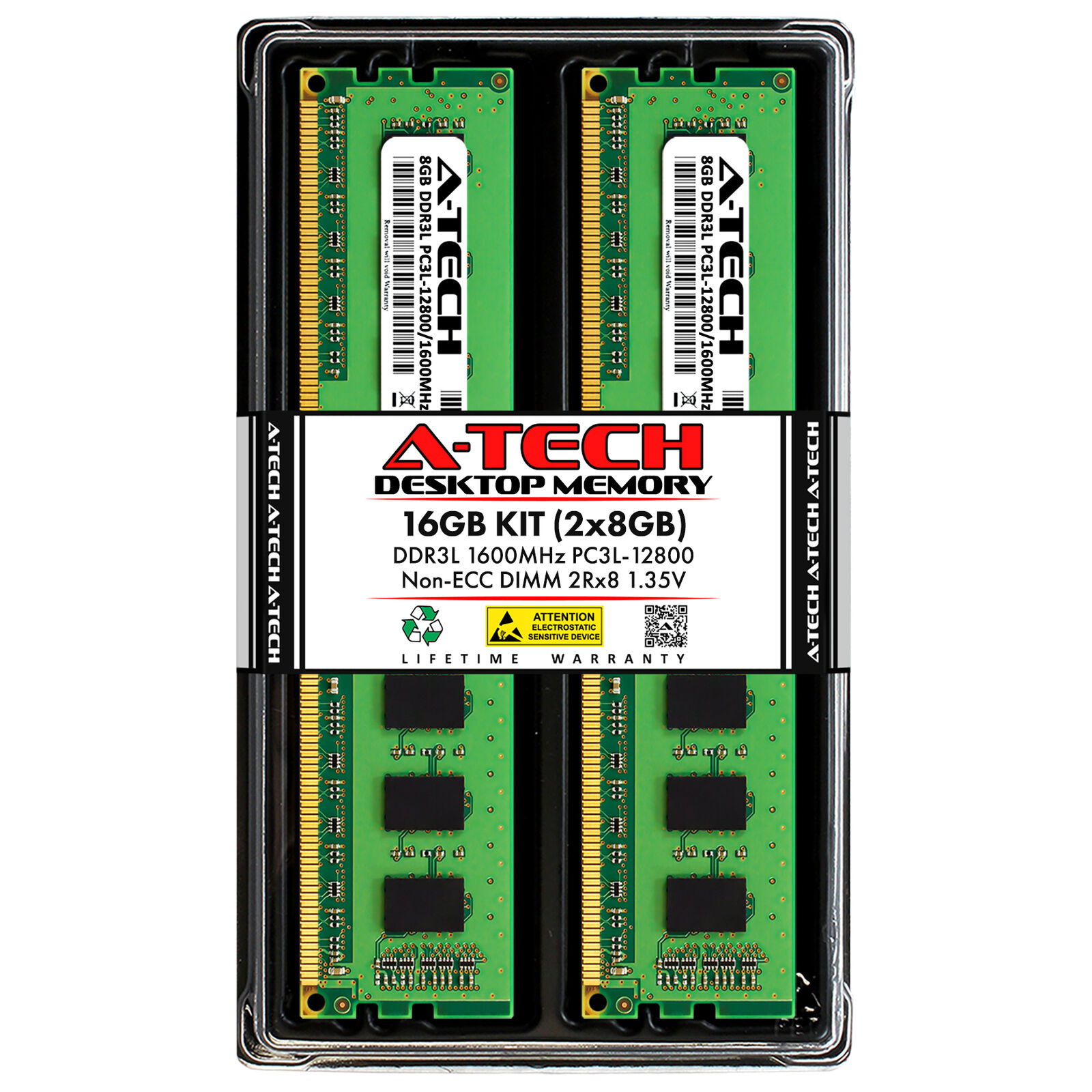 16GB 2x8GB PC3L-12800U GIGABYTE GA-J1800M-D2P-IN GA-Z170-HD3 DDR3 Memory RAM