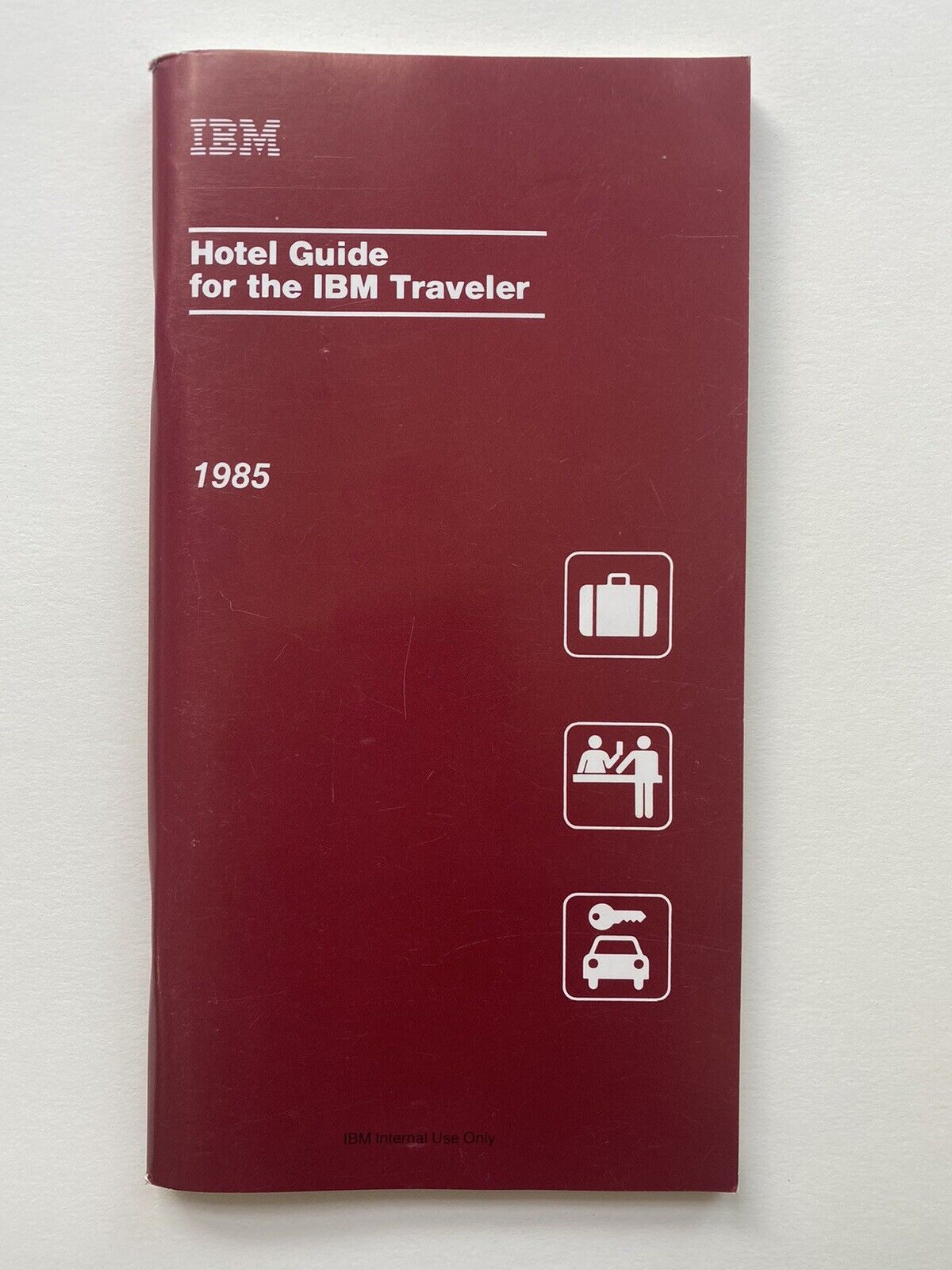 1985 IBM Hotel Guide For The IBM Traveler All Major IBM cities Countries