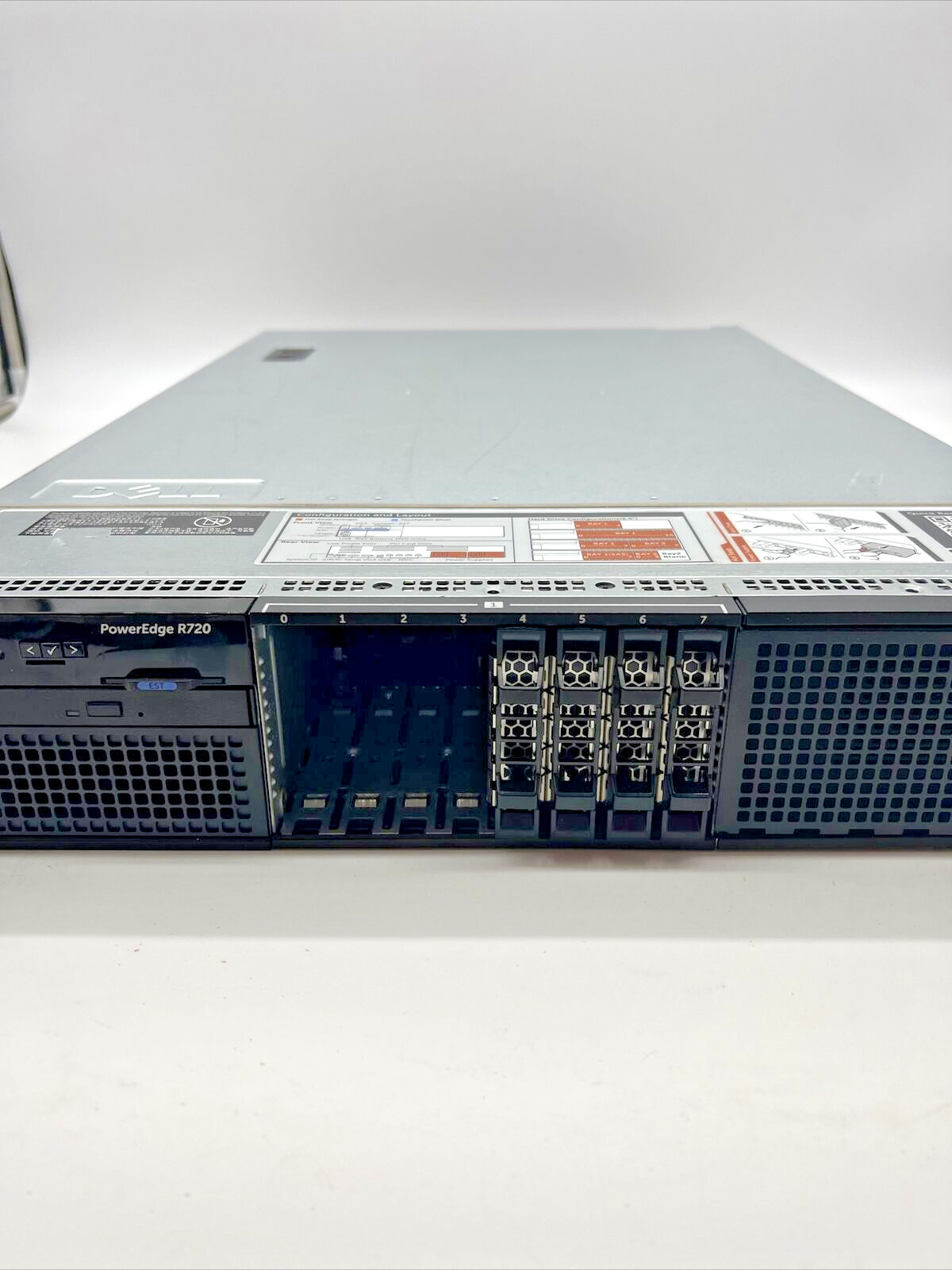 Dell PowerEdge R720 8-Bay SFF Server, 1xE52603 1.80GHz 4-Core, 16GB DDR3-1067Mhz
