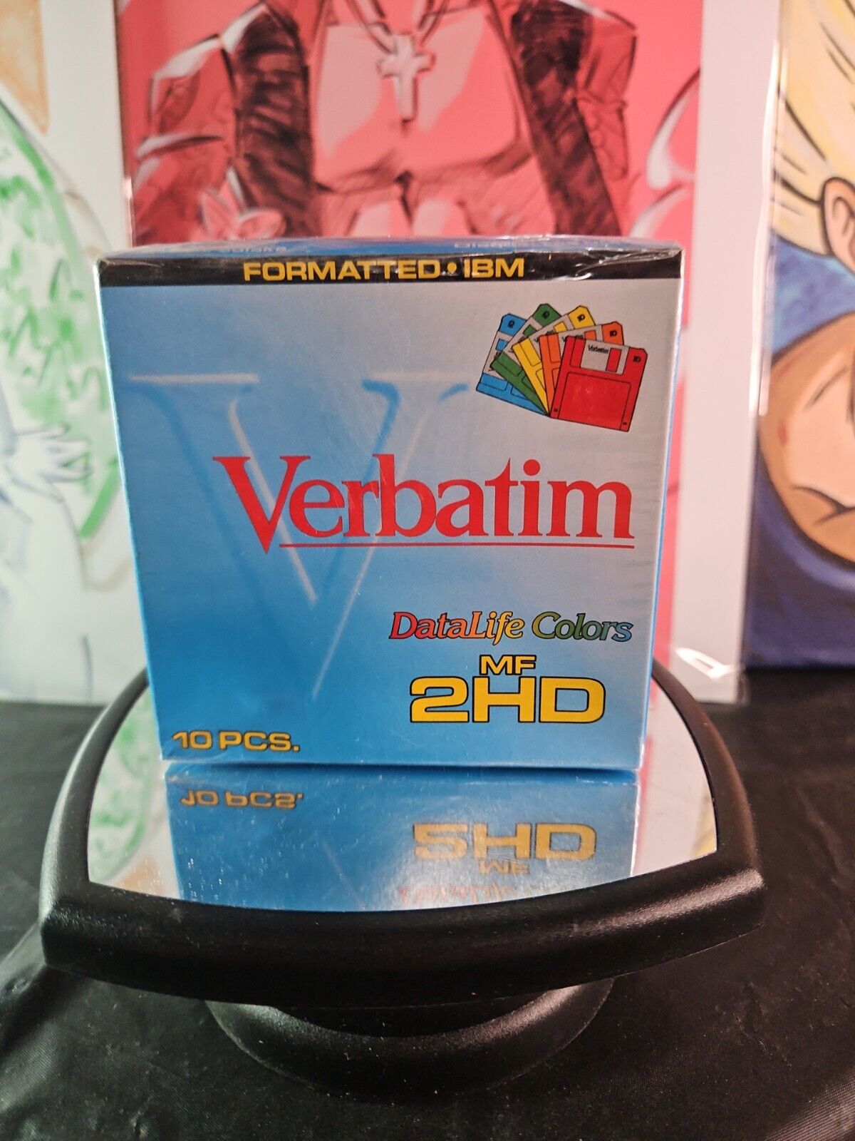Verbatim DataLife Colors MF 2HD 10 Pcs. P/Box - New Sealed 