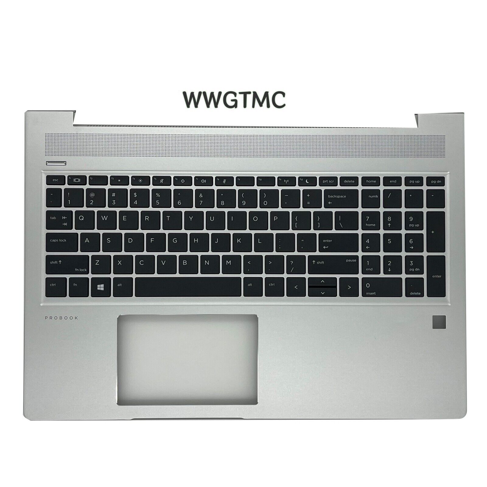 New For HP ProBook 450 455G6 450 455 G7 Palmrest Non-Backlit Keyboard L45091-001