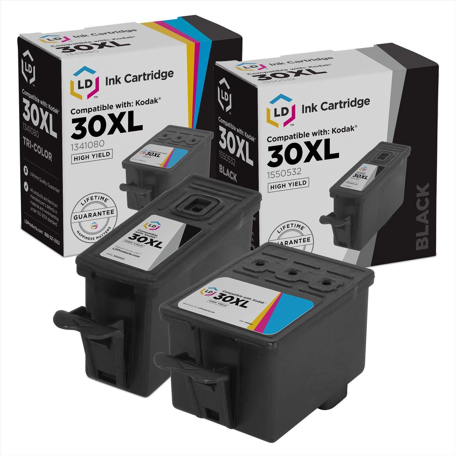 LD Comp for Kodak 30XL 2pk HY Ink 1x 1550532 1x 1341080 C110 C310 C315 2150 2170