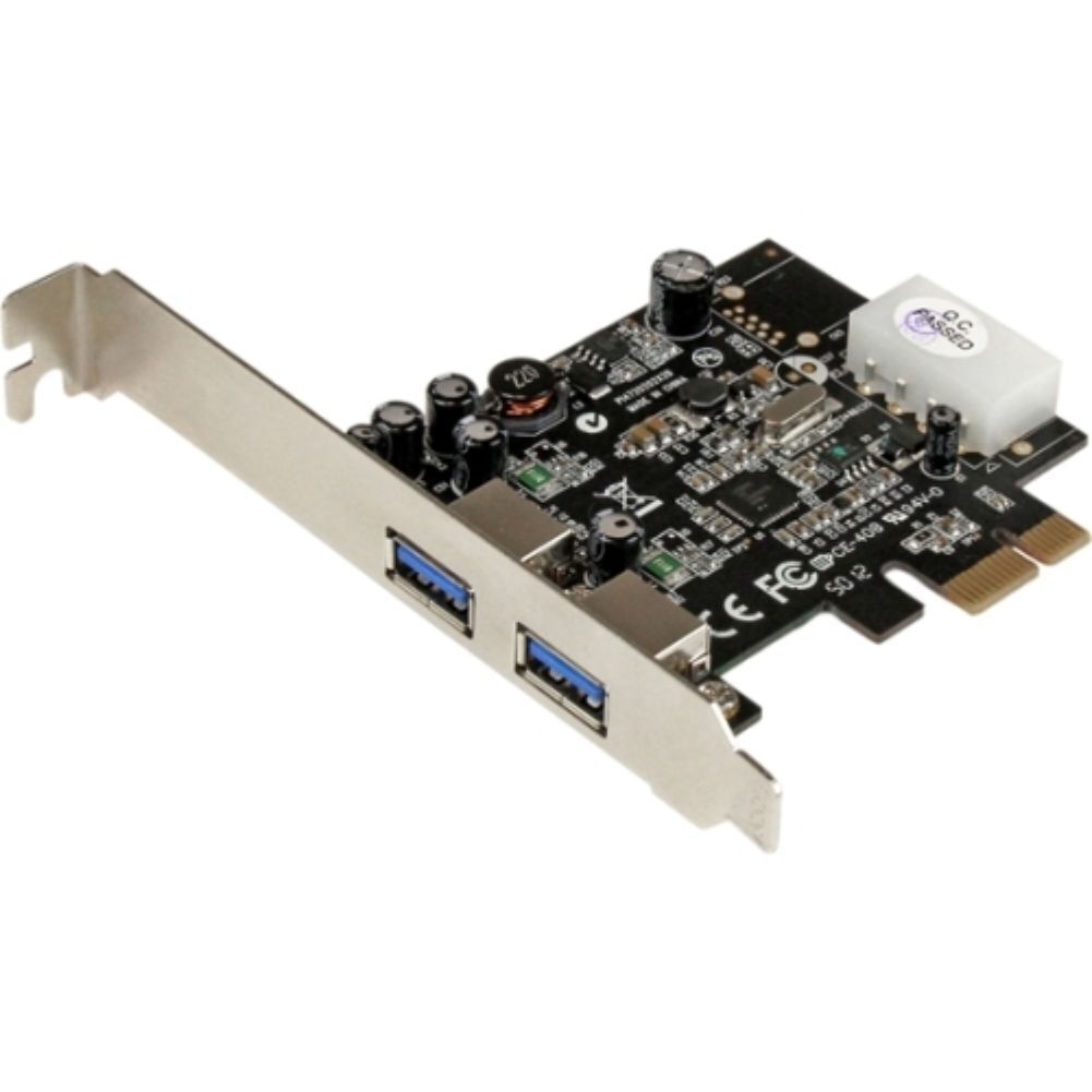StarTech 2 Port PCI Express SuperSpeed USB 3.0 Card Adapter with UASP