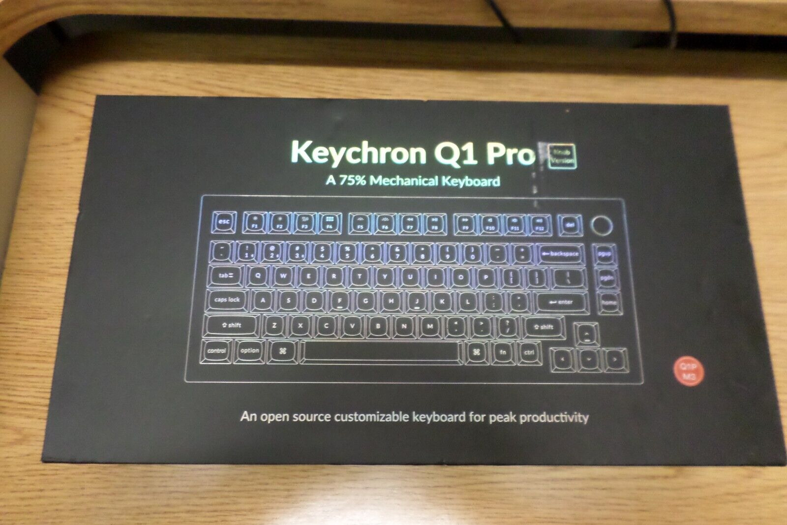 Keychron Q1 Pro Wireless Custom Mechanical Keyboard Knob Edition #1026