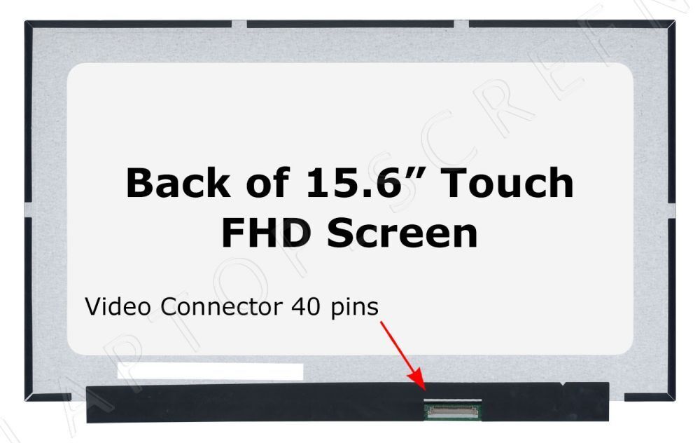 BOE NV156FHM-T06 Touch Screen 40pin For Dell FHD 1920x1080 IPS Matte LCD LED