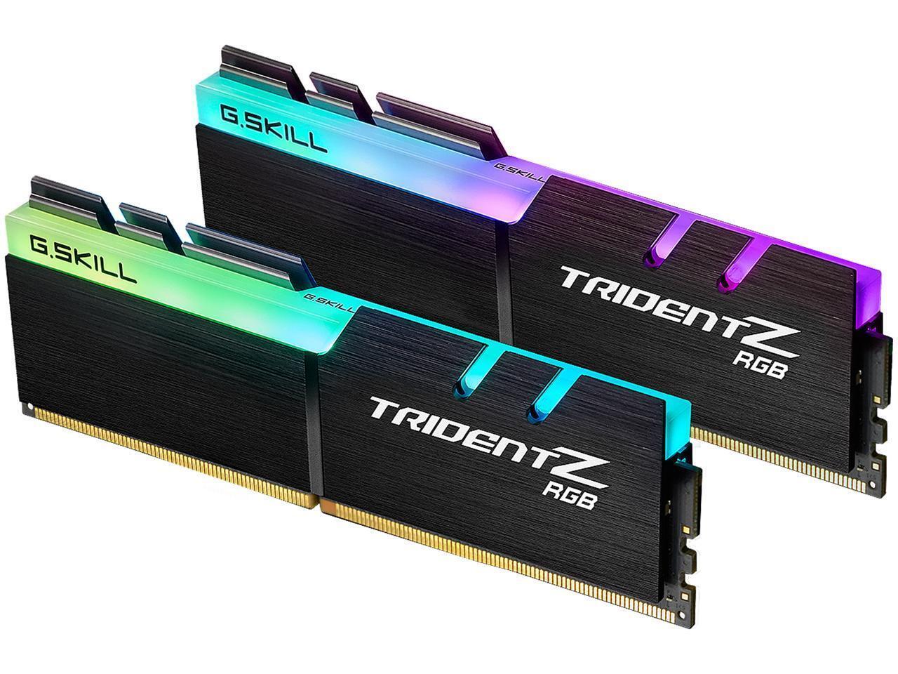 G.SKILL TridentZ RGB Series 32GB (2 x 16GB) DDR4 4000 (PC4 32000) Intel XMP 2.0