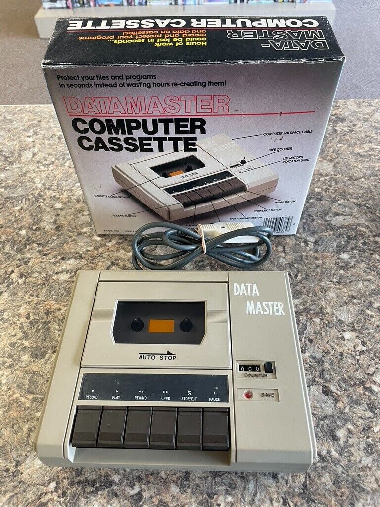 5500 DATA-MASTER COMPUTER CASSETTE MACHINE WORKING/TESTED Commodore VIC-20 Or 64