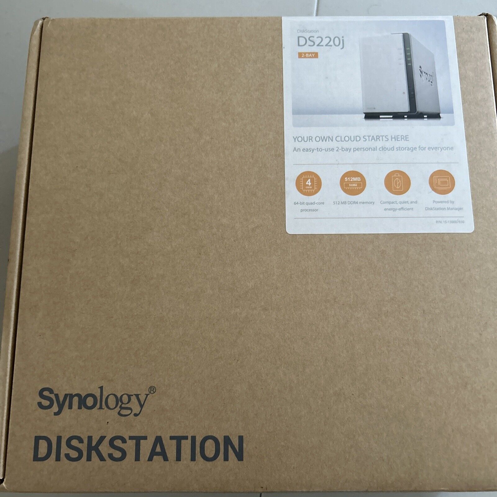 Synology DS220J 2 Bay NAS DiskStation