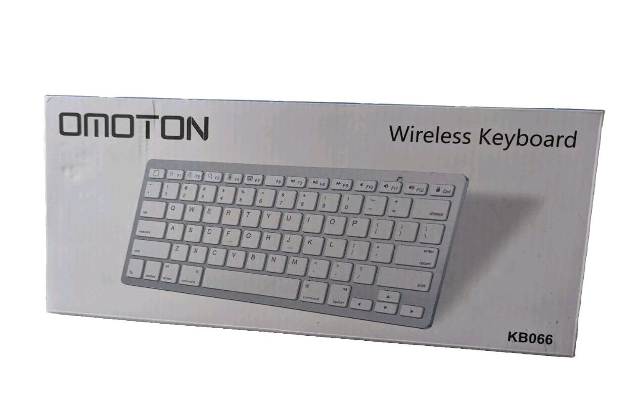 Omoton Wireless Keyboard KB066 New In Box
