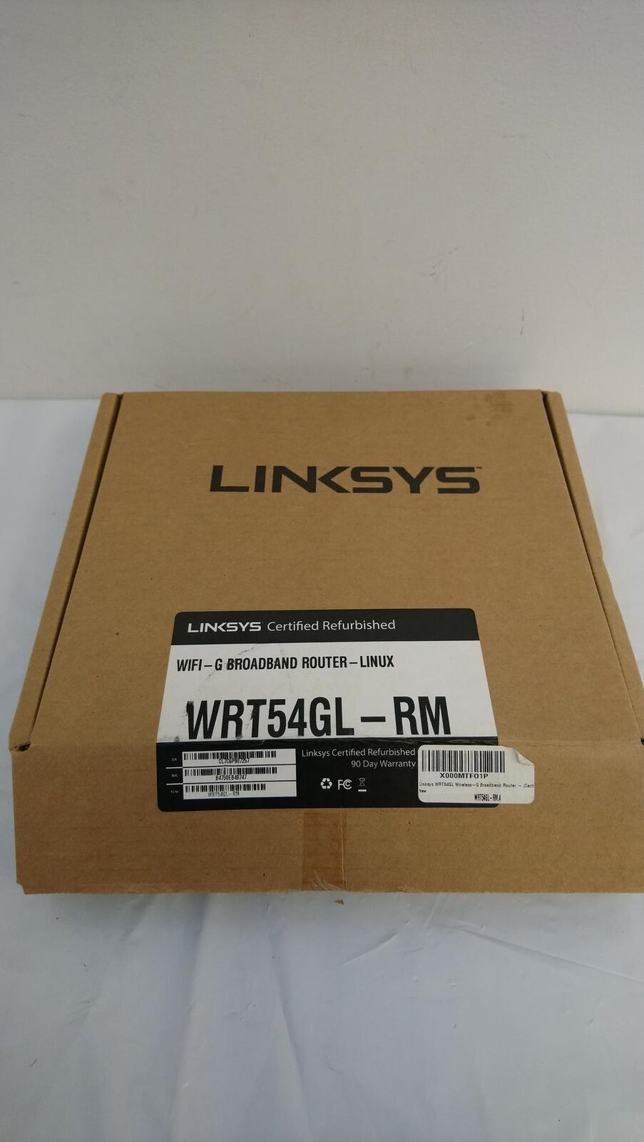 WRT54GL Wireless-G Linux Broadband Router