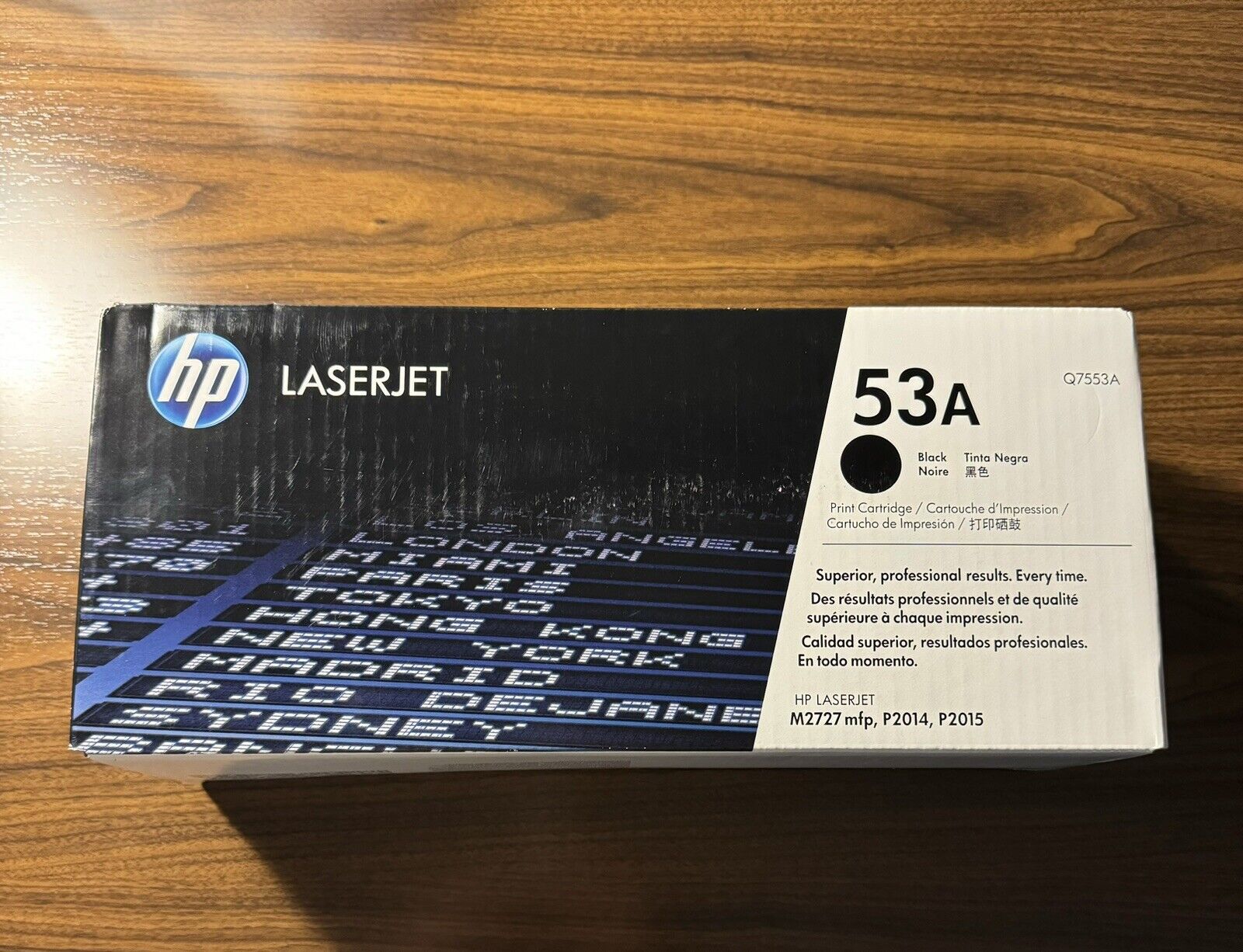 New Genuine HP 53A Black Toner Print Cartridge Q7553A #99