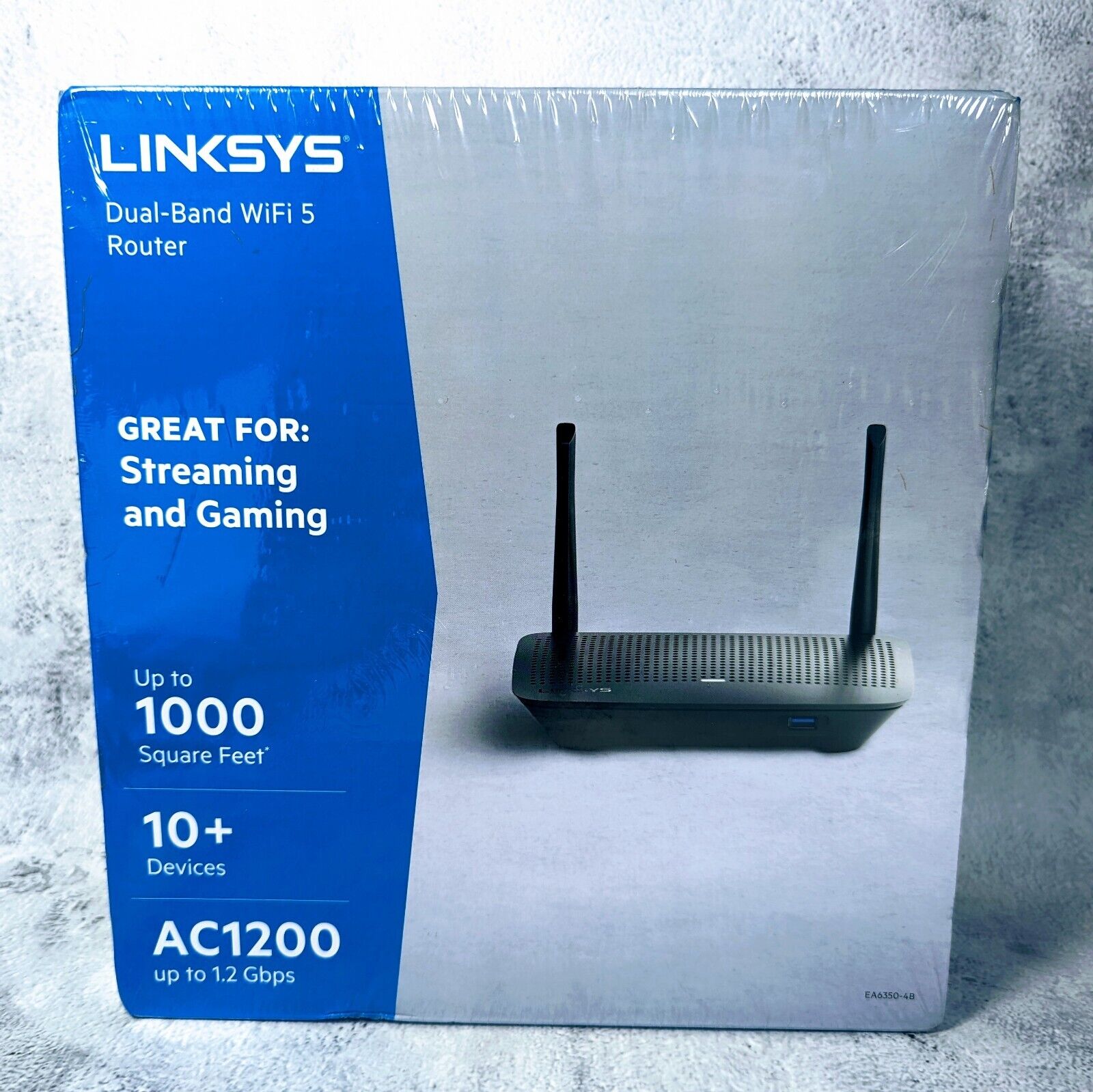 Linksys R63 (EA6350-4B) Wi-Fi 5 Router Home AC1200 Dual Band Internet Router