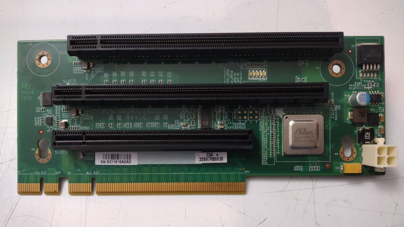 CISCO UCS C200 C210 SERVER PCI RISER BOARD DAS97LTB8C0 / 33S97RB0030 Used