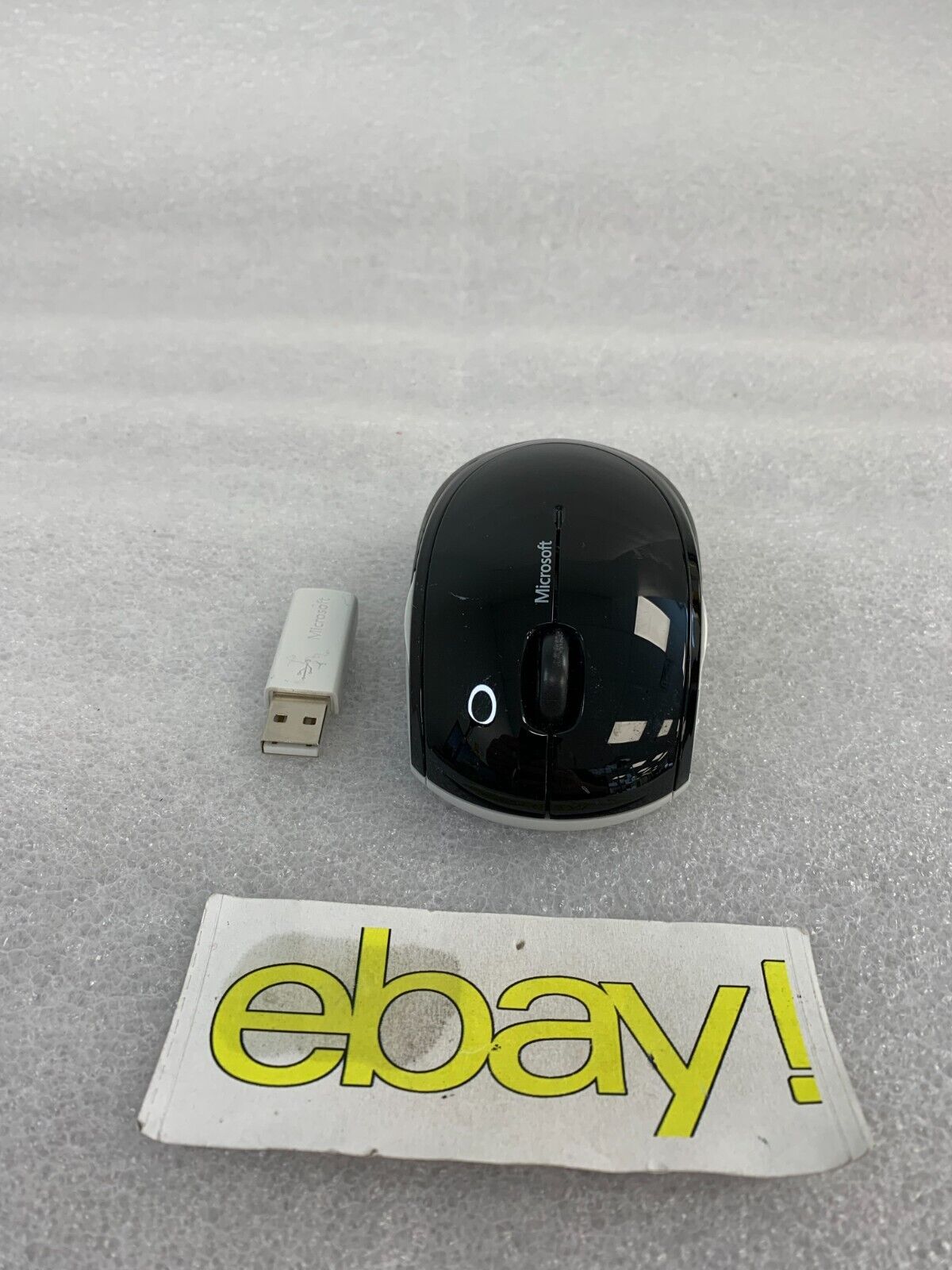 Microsoft Wireless Mouse 5000 MDL 1387 Laser 5-Button w/ USB Dongle 