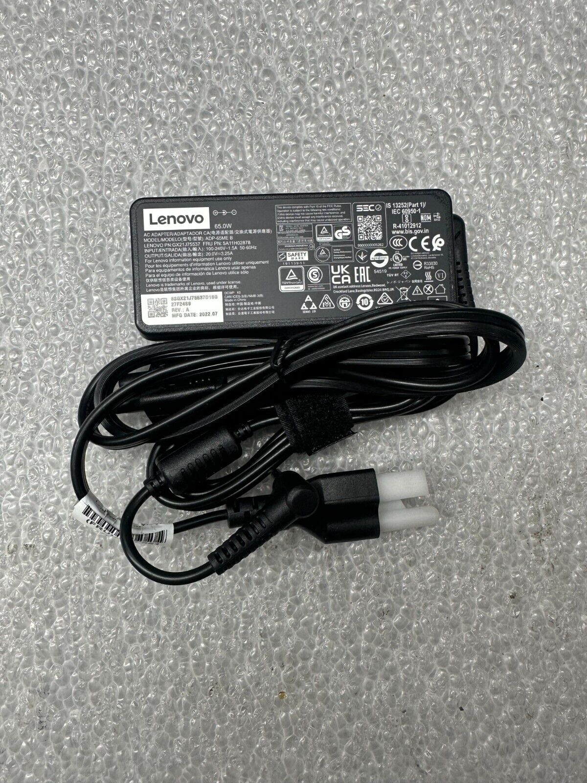 Lenovo IdeaPad 1-15ADA7 genuine original ac power adapter 5a11h02878