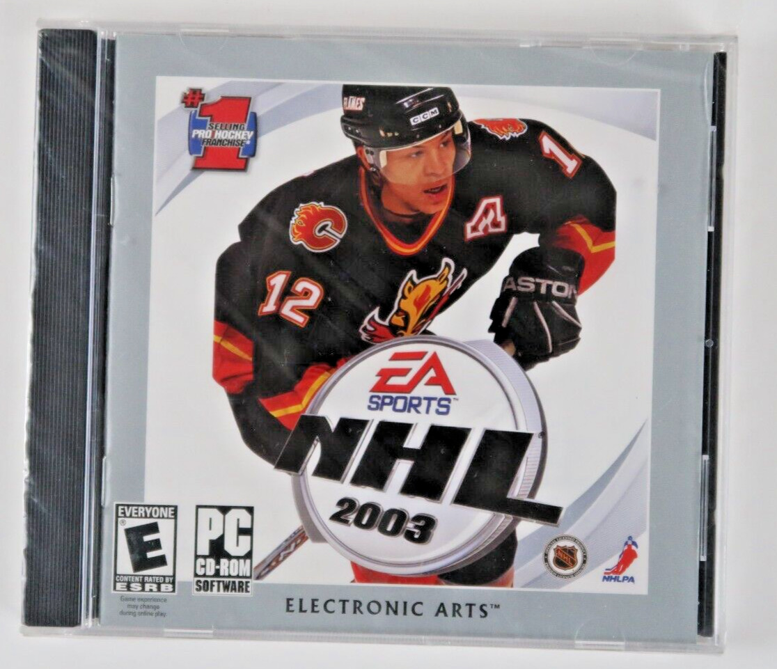 NHL 2003 (PC, 2002) EA Sports PC CD-ROM Software Video Game New Sealed