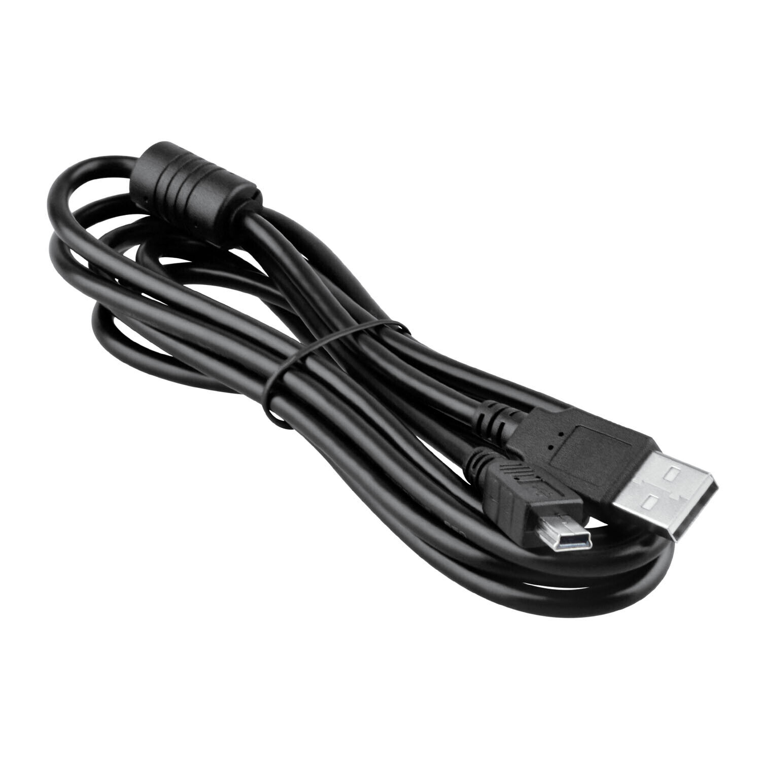 6ft Black Mini USB Data Cable Cord for Brother TD-2030BK TD-2130N Label Printer