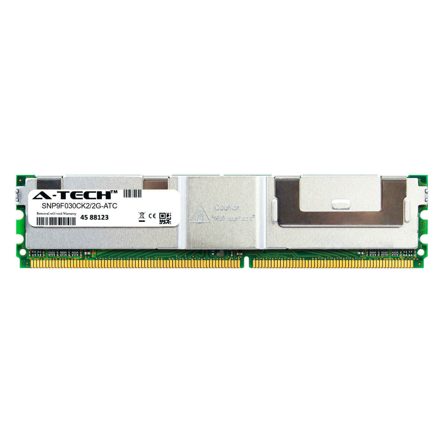 1GB DDR2 PC2-5300F ECC FBDIMM (Dell SNP9F030CK2/2G Equivalent) Server Memory RAM