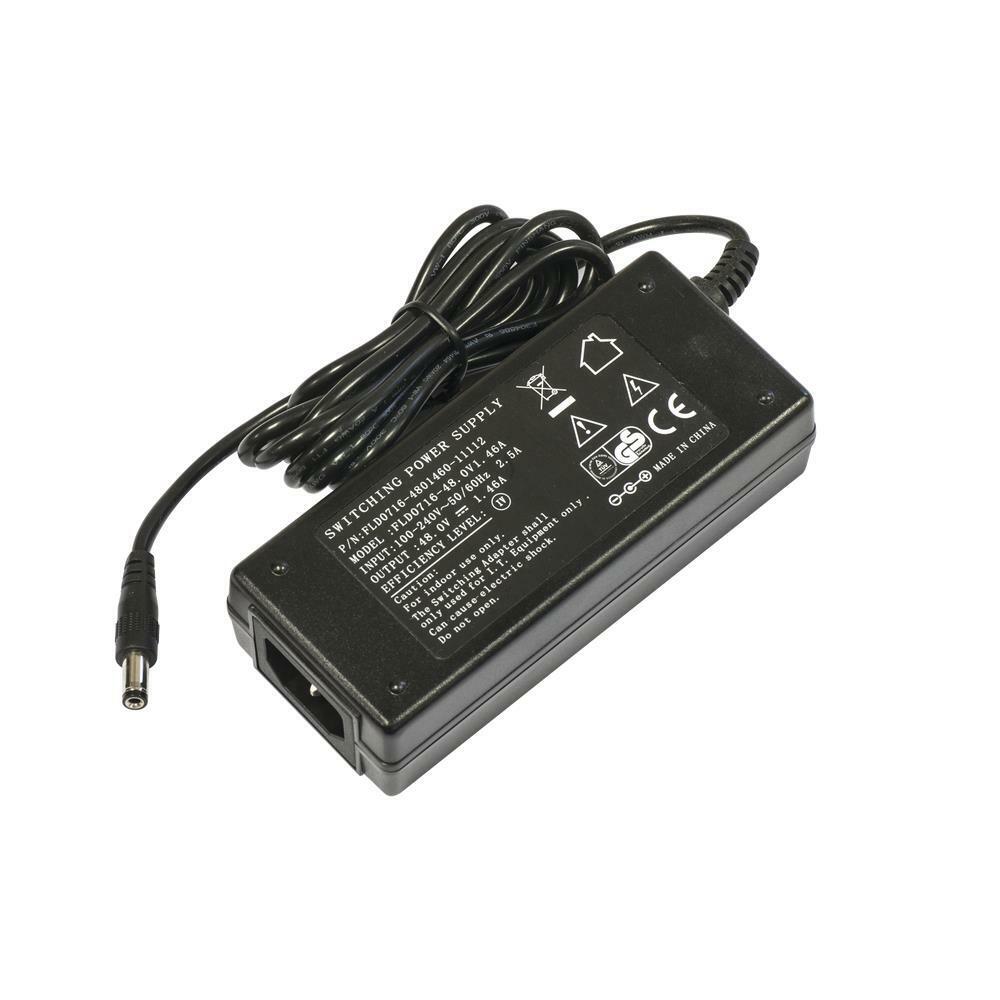 NEW Mikrotik AC/DC Adaptor PSU Full Power 48V 0.7A Power Supply + Power Plug