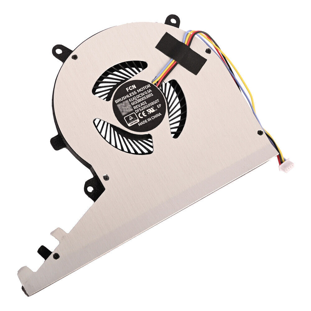New CPU Cooling Fan 4-Pin 5V For HP Pavilion 17-AE 17T-AE 925461-001 925478-001