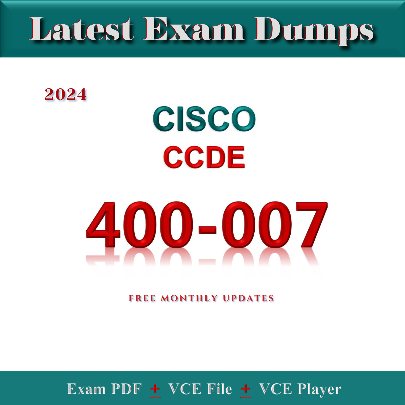 Cisco CCDE 400-007 Exam Dump questions in PDF, VCE - JULY 2024 Updated 281 Q&A