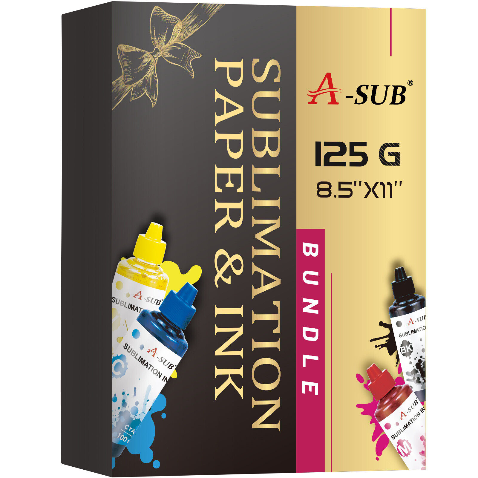 A-SUB Sublimation Starter Kit - A-SUB Sublimation Paper and Sublimation Ink